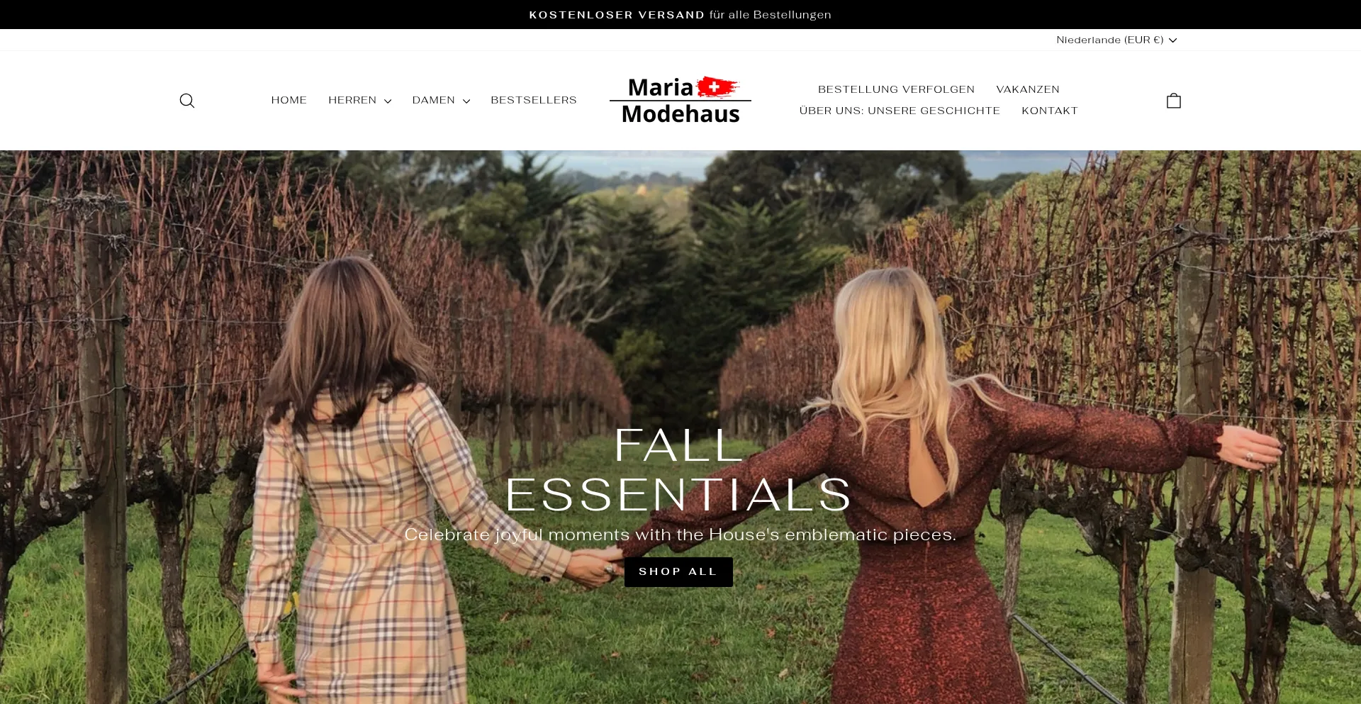 Maria-modehaus.com Screenshot