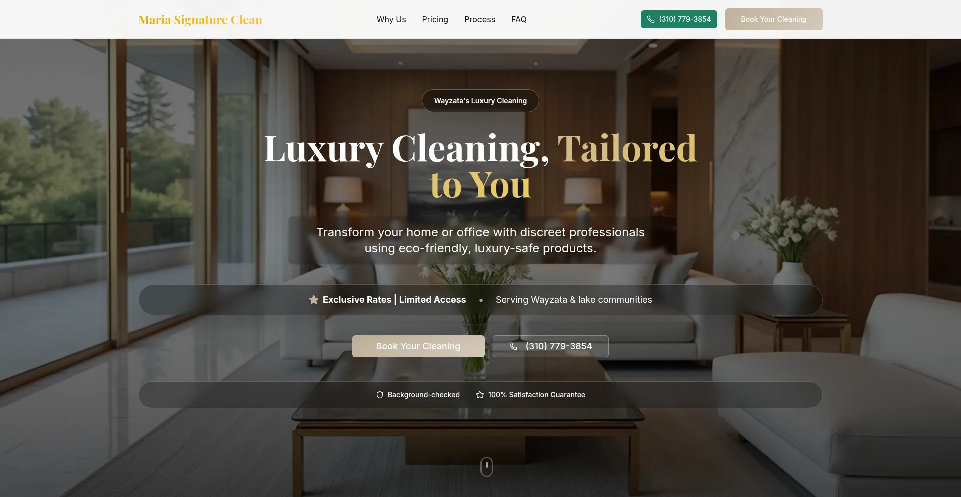 Mariasignatureclean.com Screenshot