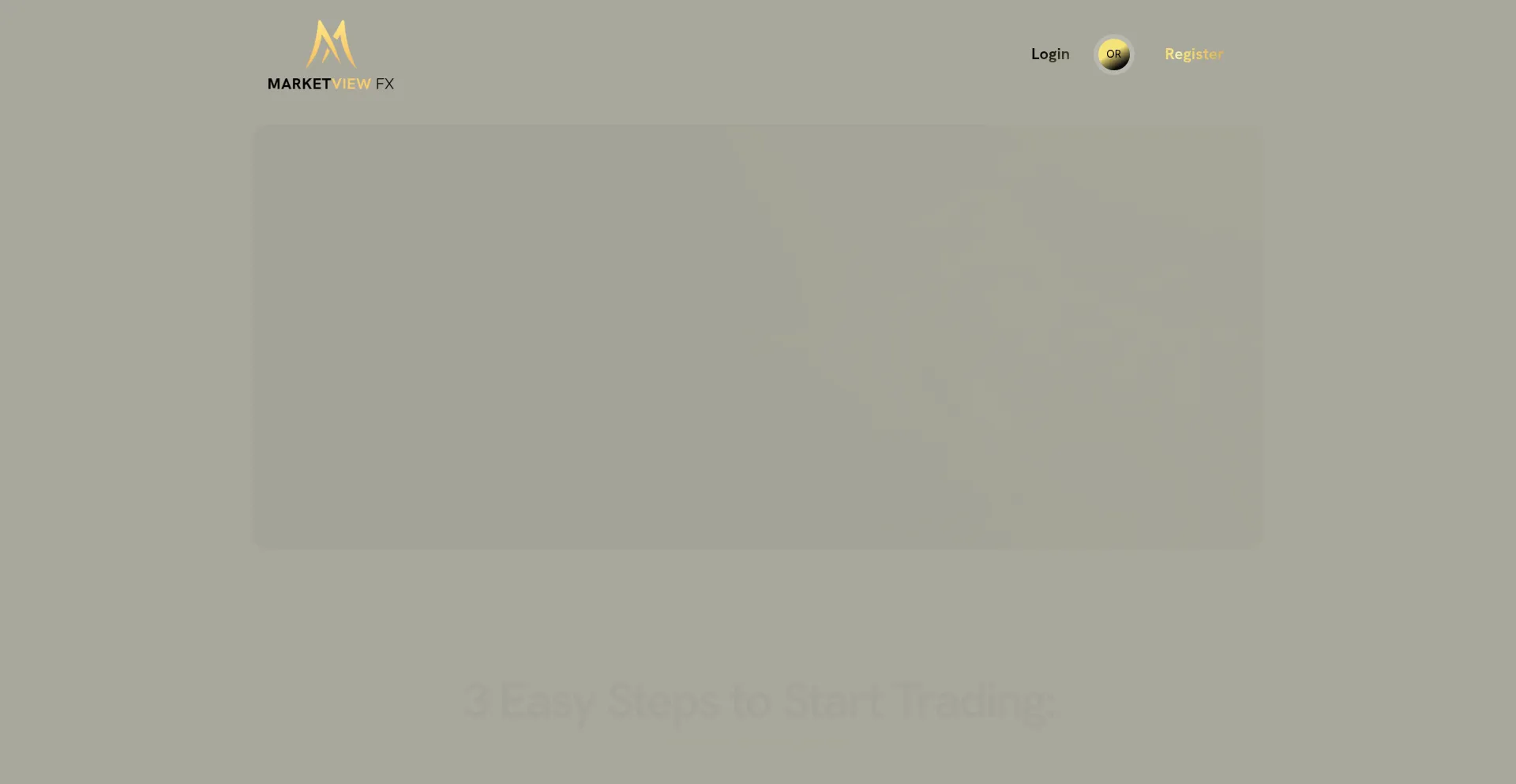 Website screenshot of Marketviewfx.com