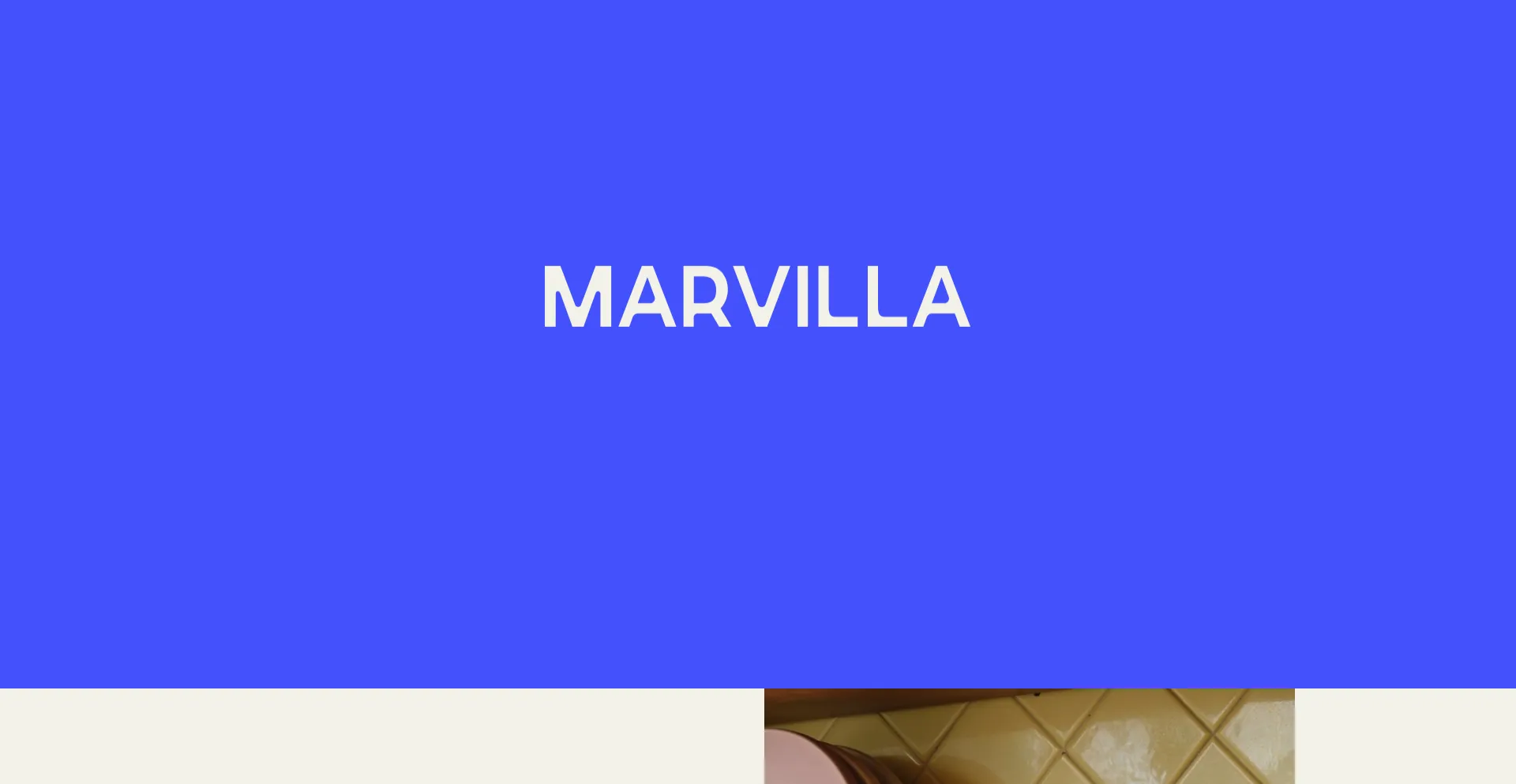 Website screenshot of Marvilla.mx