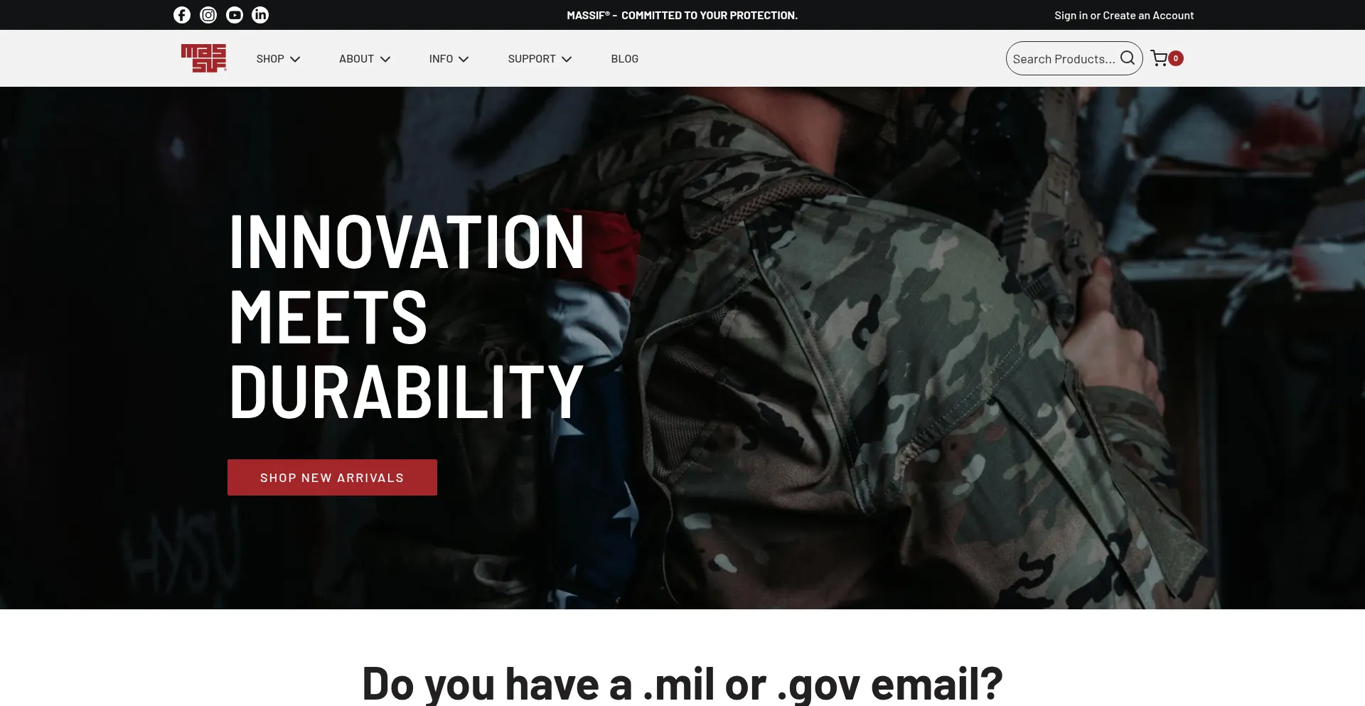 Massif.com Screenshot