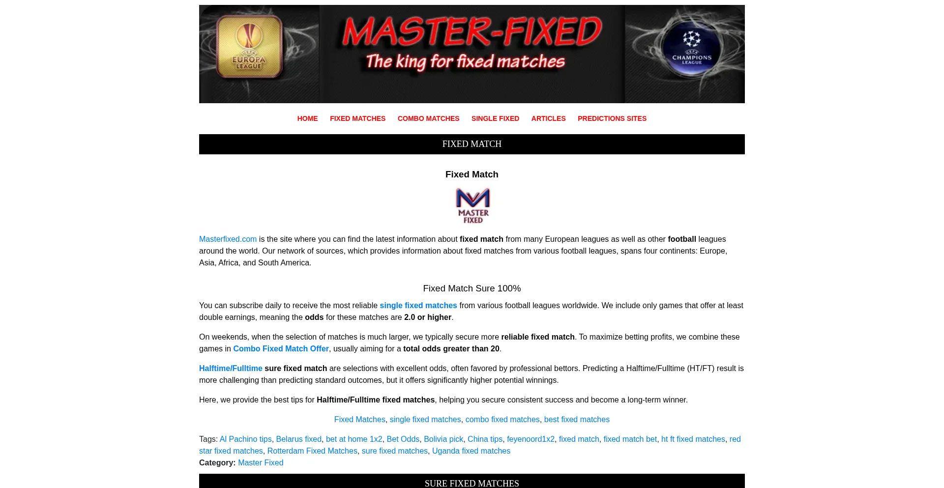 Is Masterfixed.com Safe?