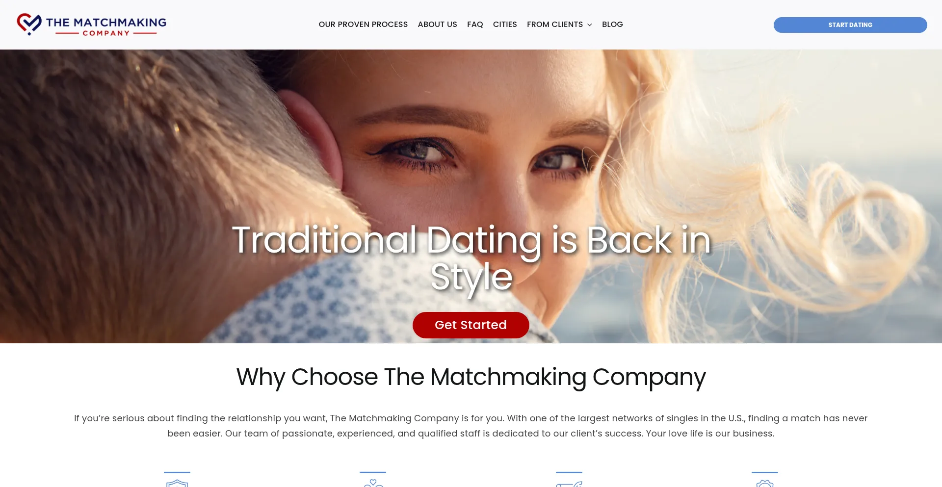 Matchmakingcompany.com Screenshot