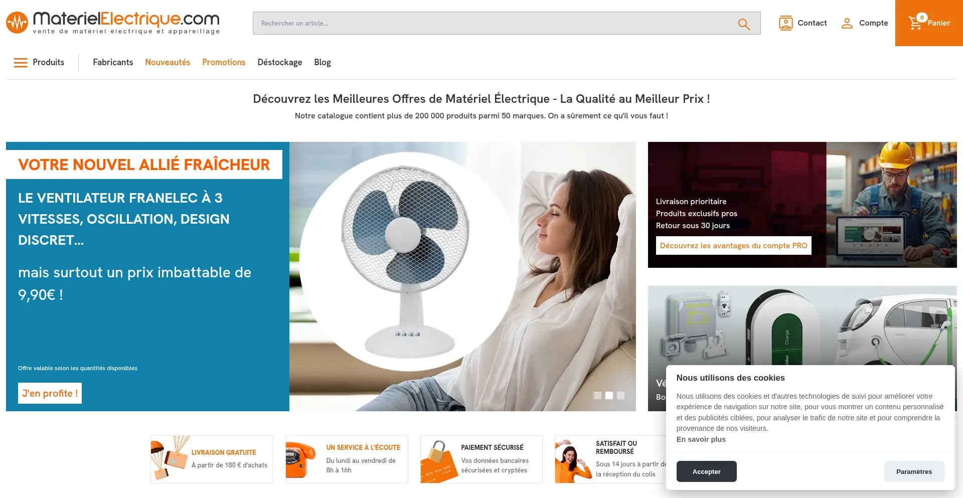 Is Materielelectrique.com Safe?