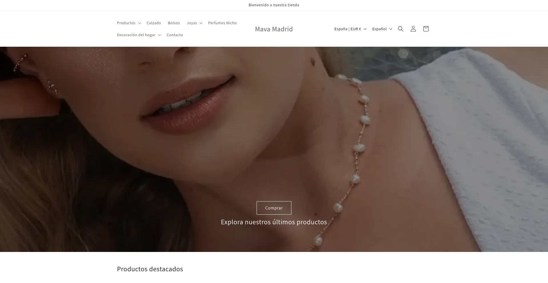 Website screenshot of Mavamadrid.com