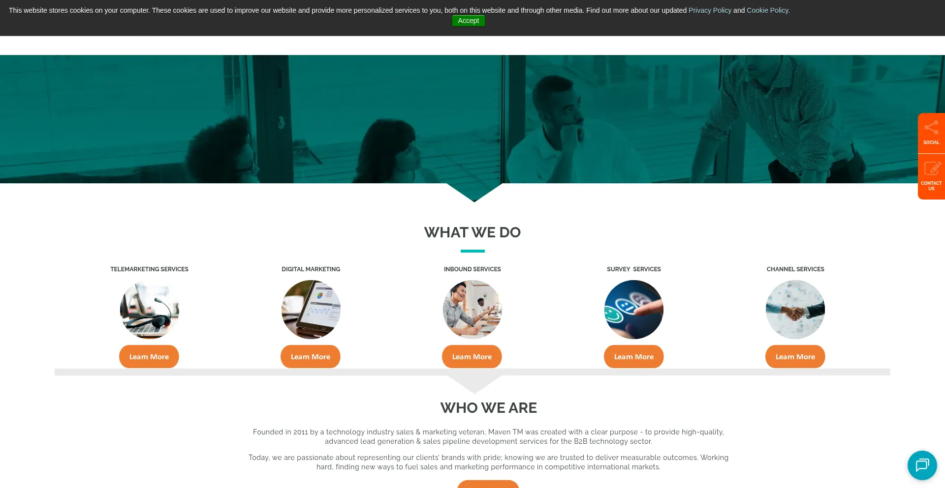 Maventm.com Screenshot