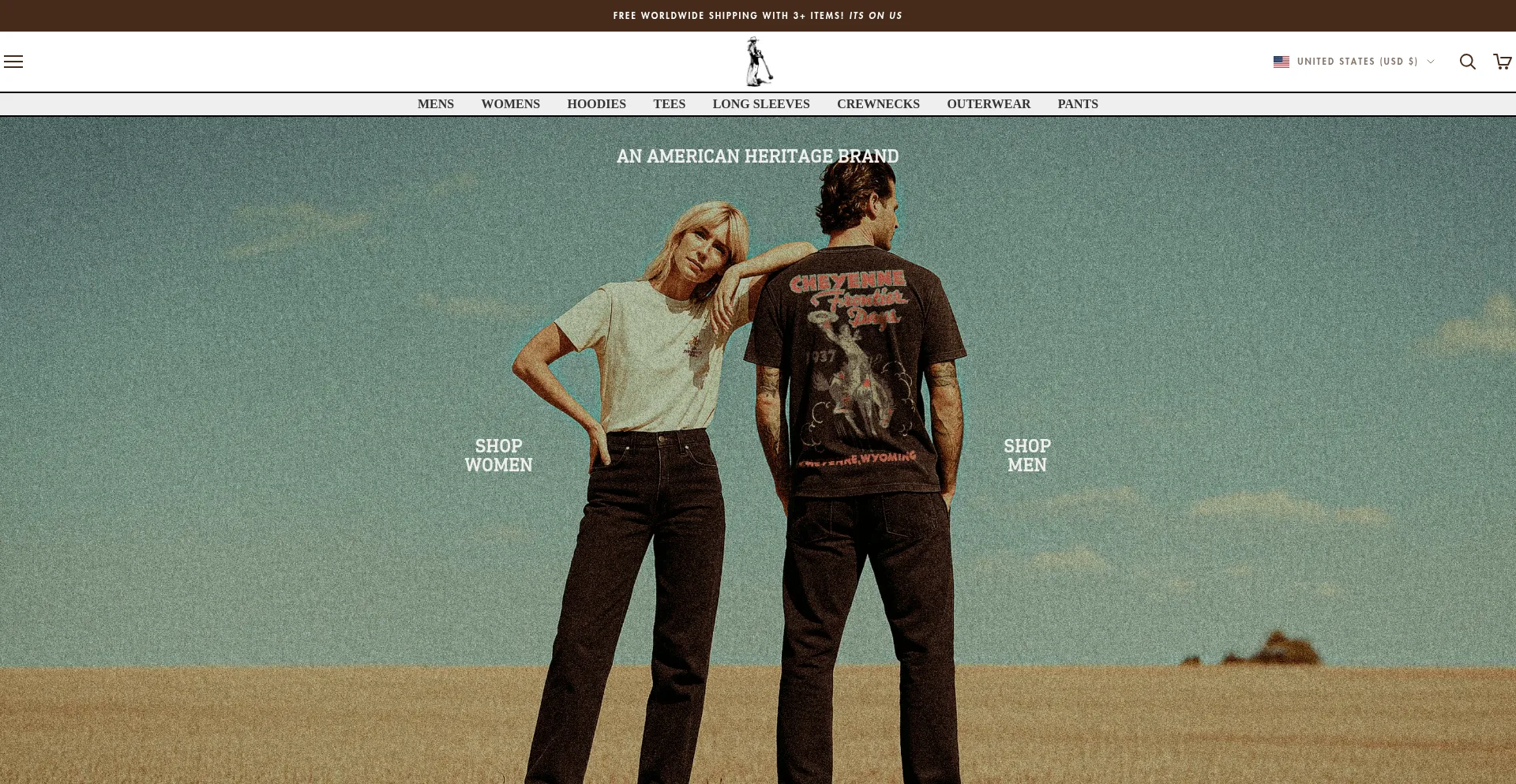 Website screenshot of Maverickclo.com