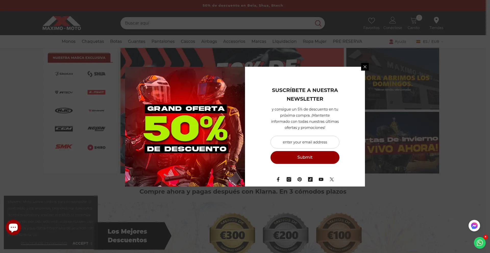 Maximomoto.com Screenshot