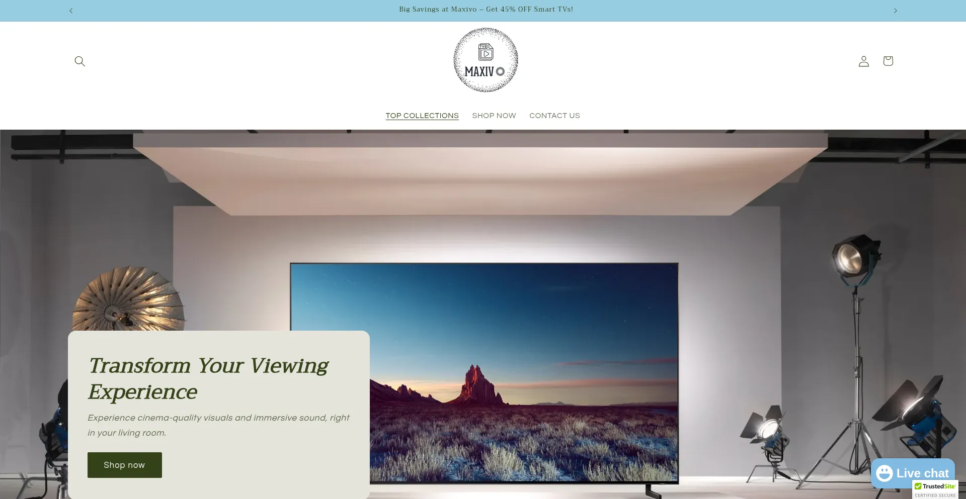 Maxivo.shop Screenshot