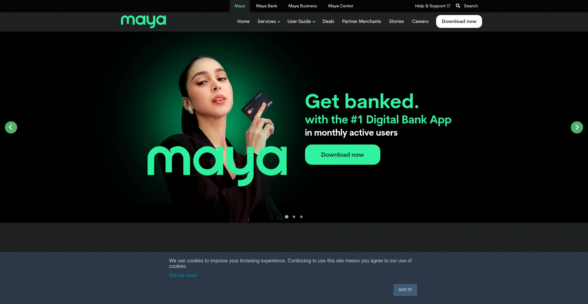 Maya.ph Screenshot