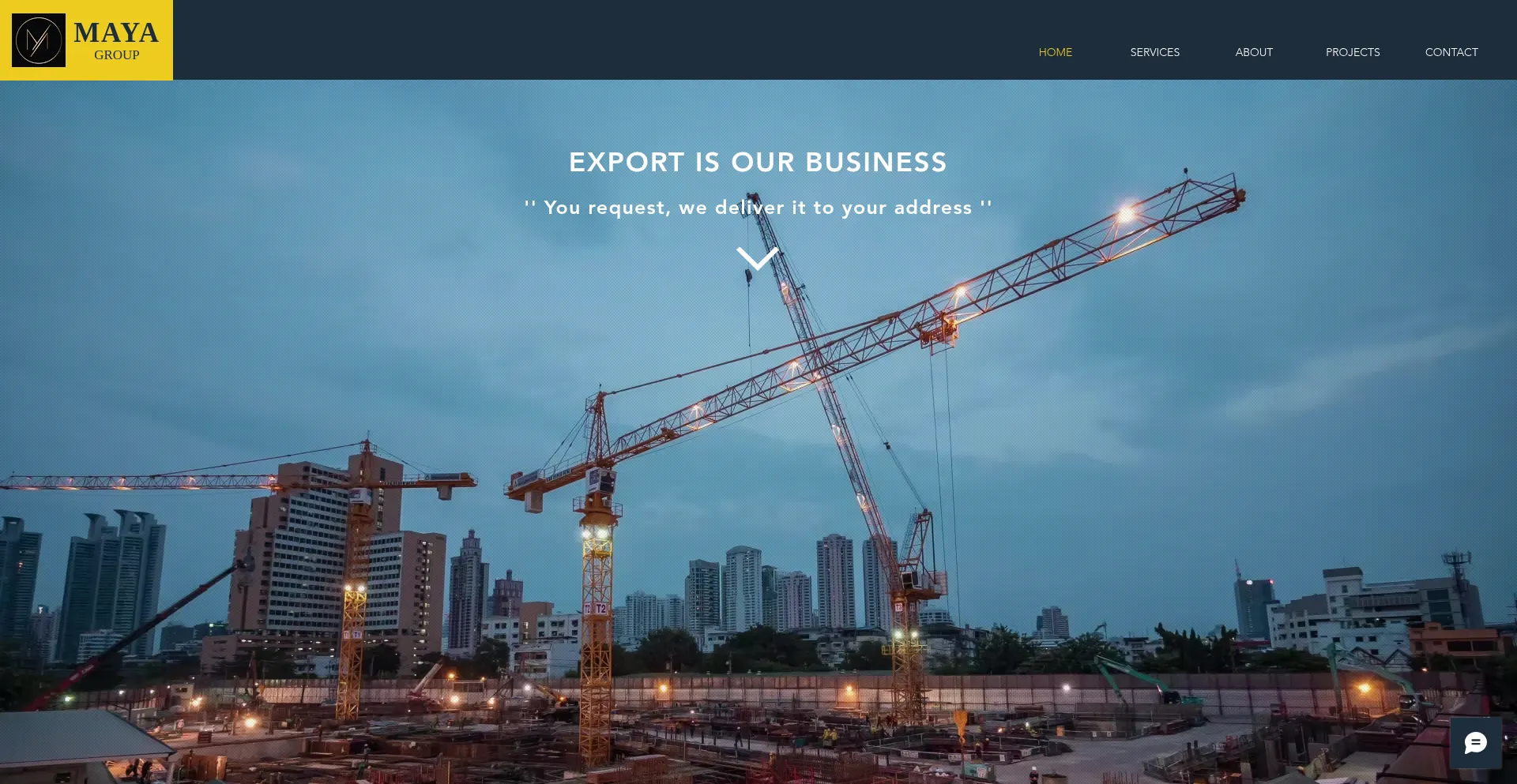 Website screenshot of Mayagroupmimarlik.com