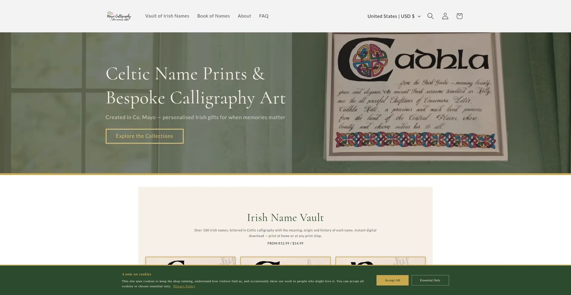 Mayocalligraphy.com