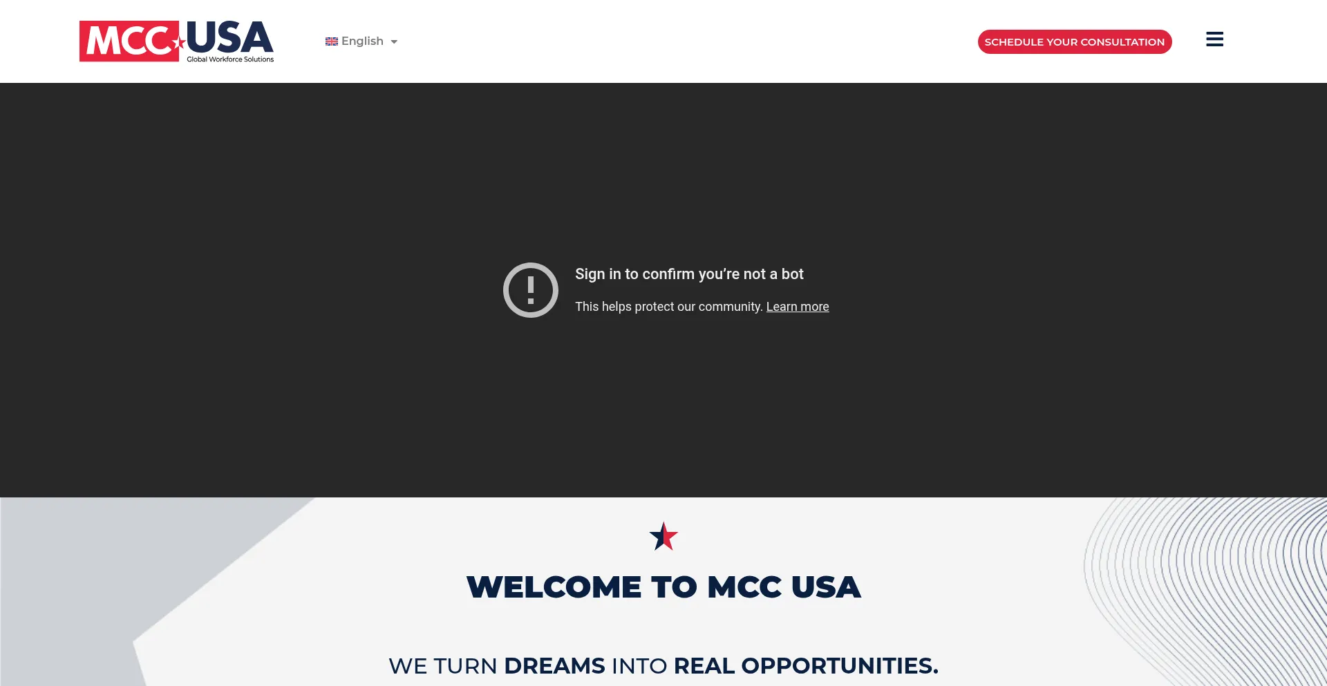 Mccusa.co Screenshot