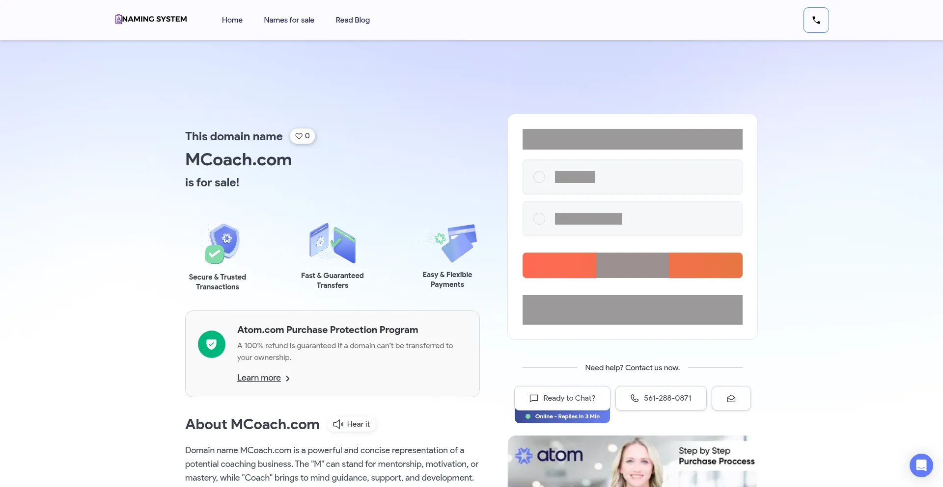 Mcoach.com Screenshot