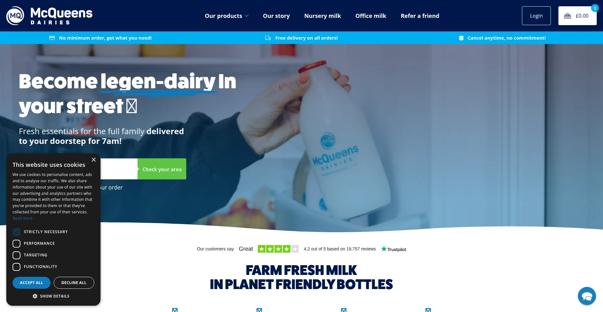 Is Mcqueensdairies.co.uk Safe?