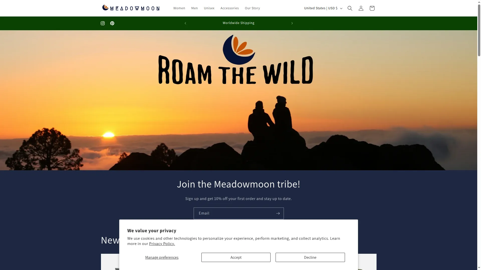 Meadowmoonclothing.com