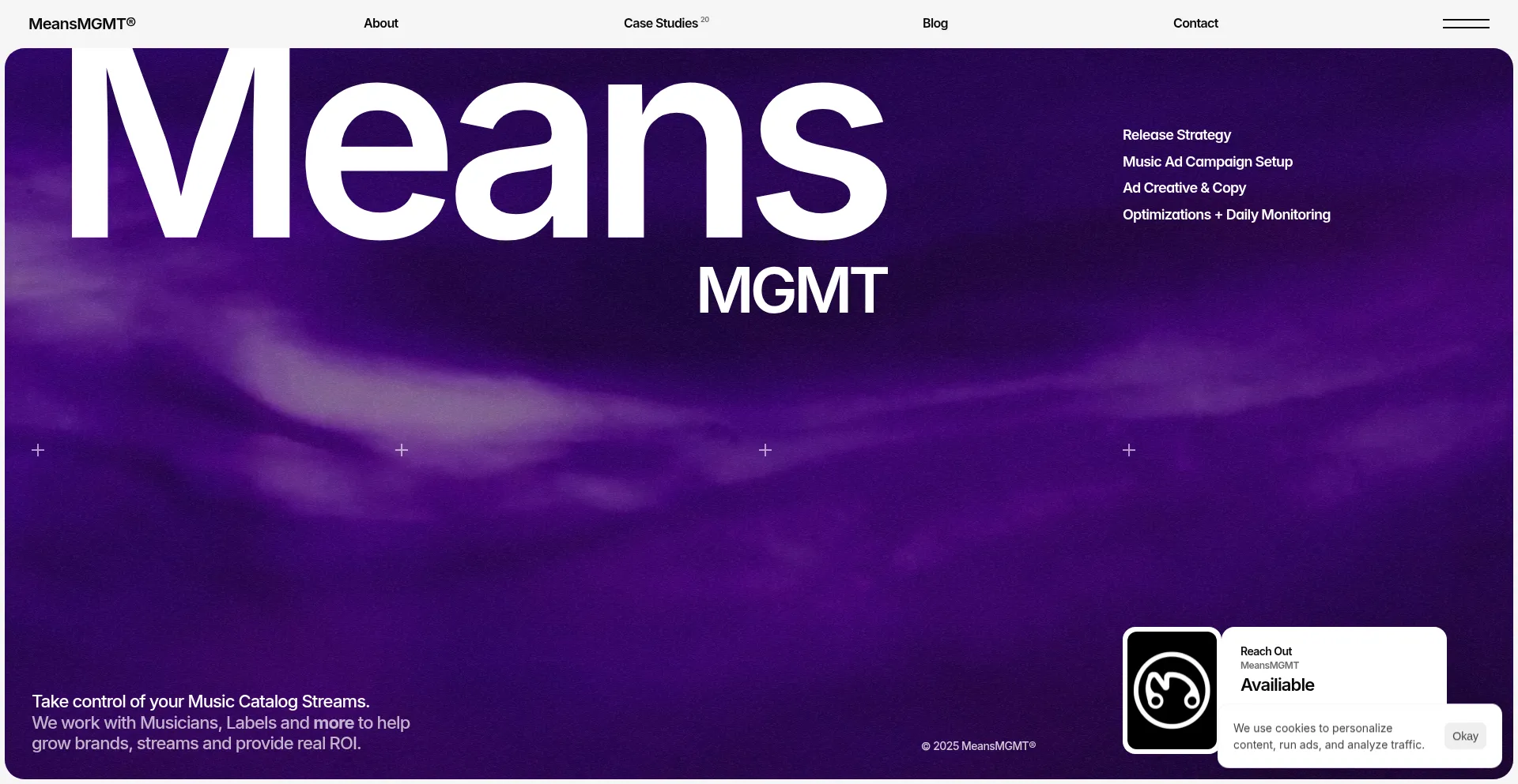 Meansmgmt.com Screenshot