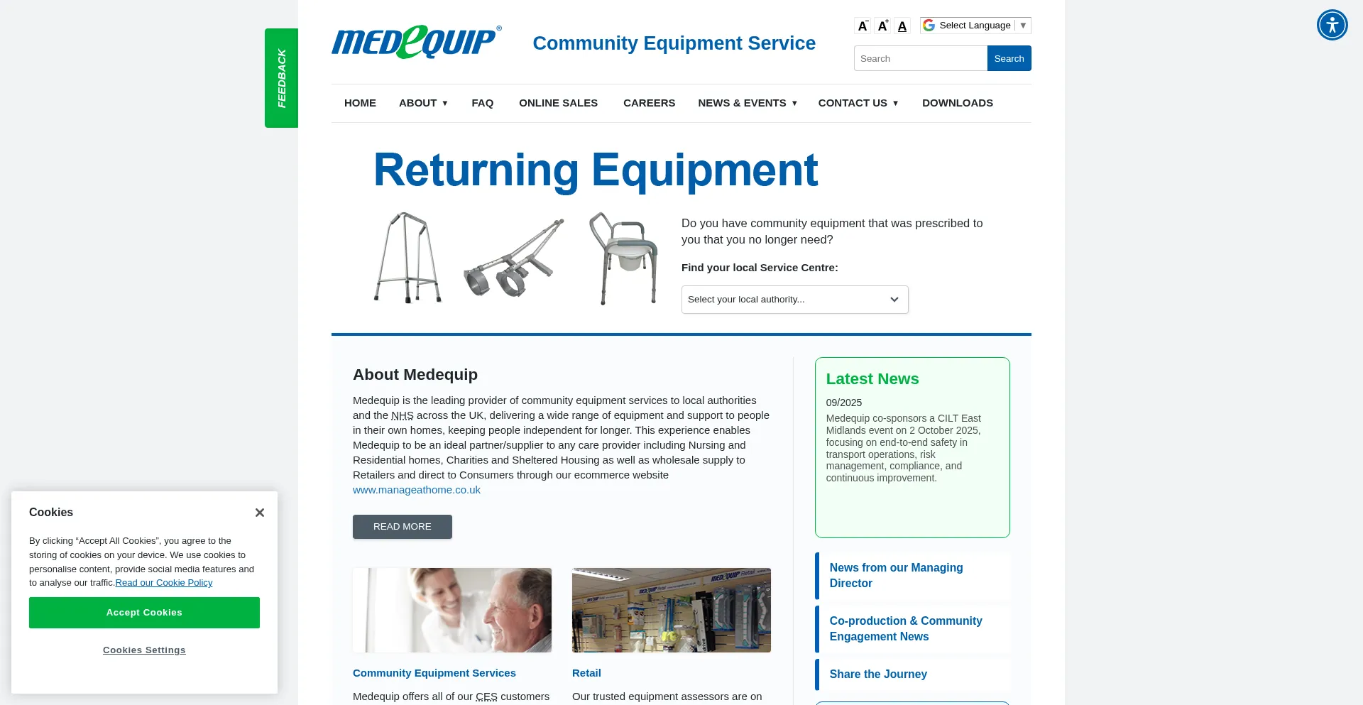 Is Medequipuk.com Safe?