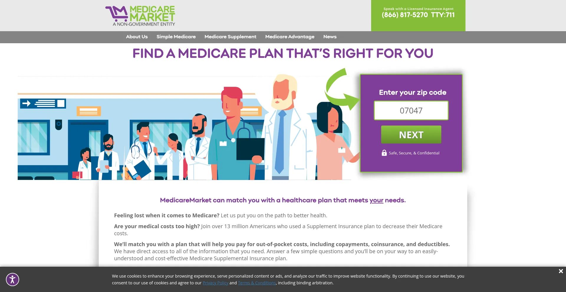 Is Medicaremarket.com Safe?