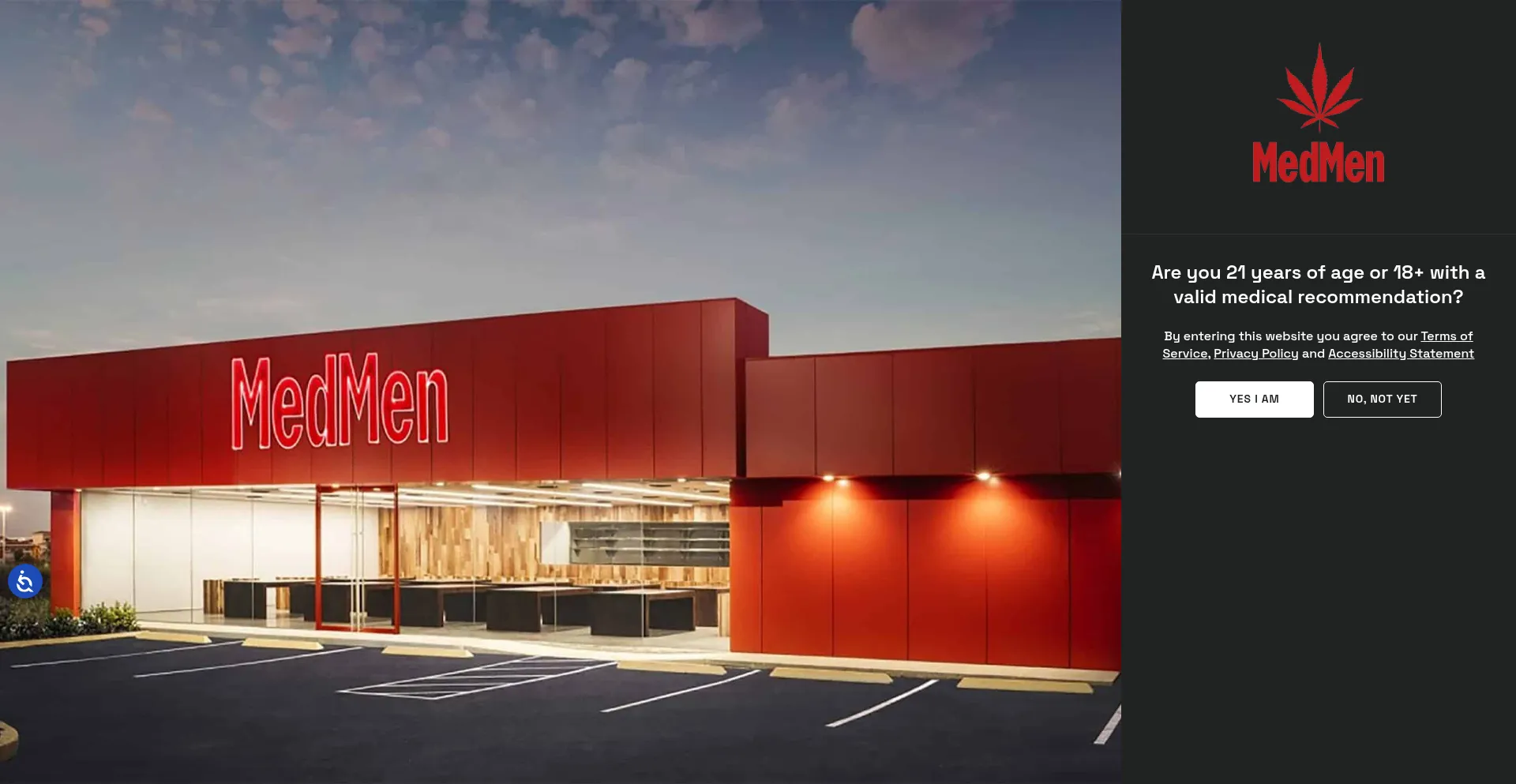 Medmen.com Screenshot