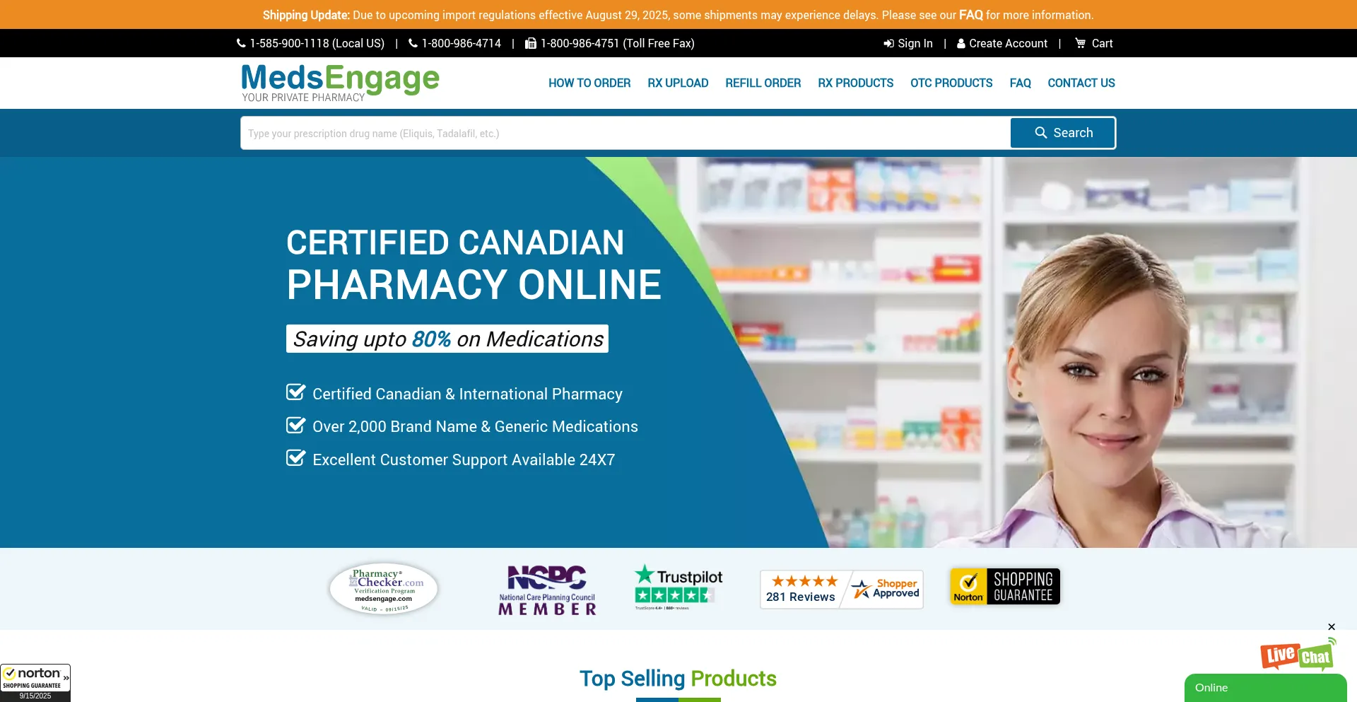Is Medsengage.com Safe?