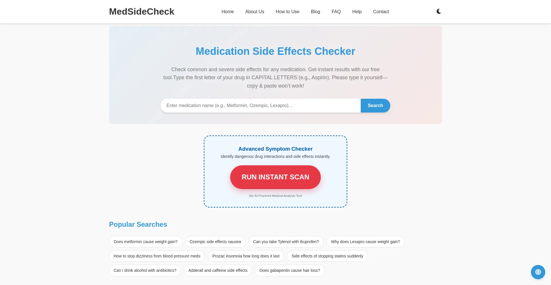 Medsidecheck.com