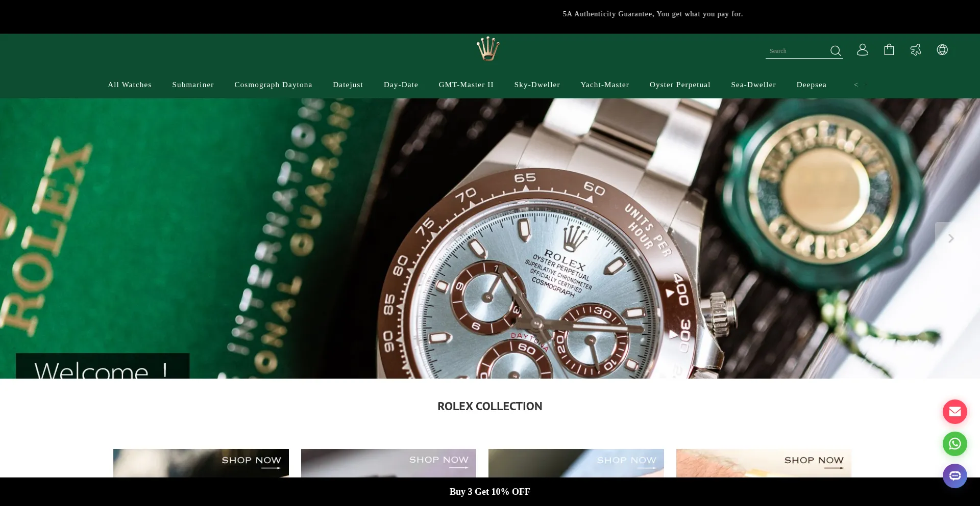 Website screenshot of Medswiss.shop