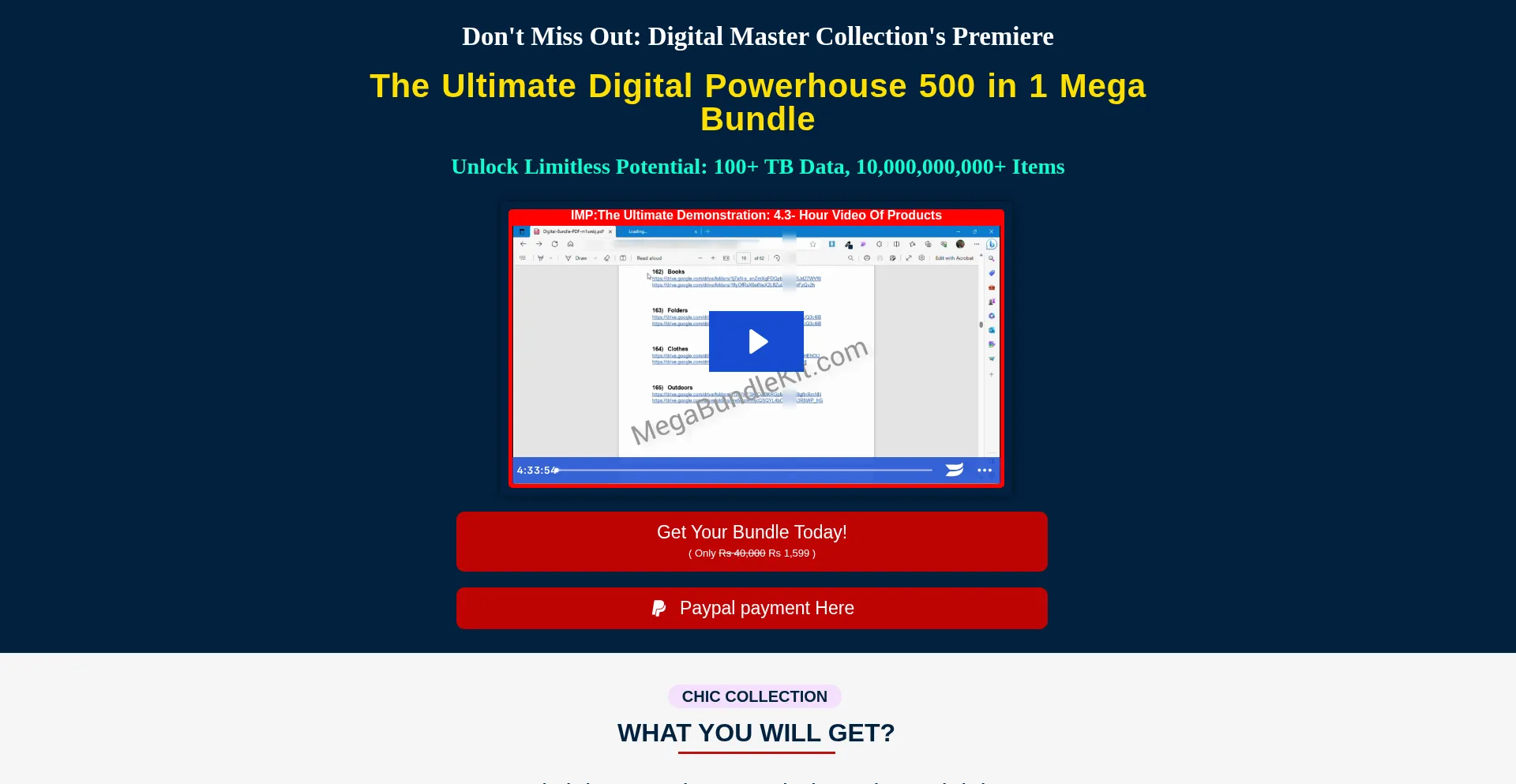 Megabundlekit.com Screenshot