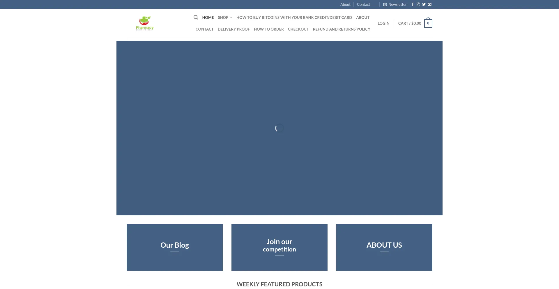 Megapharmacy24.com Screenshot