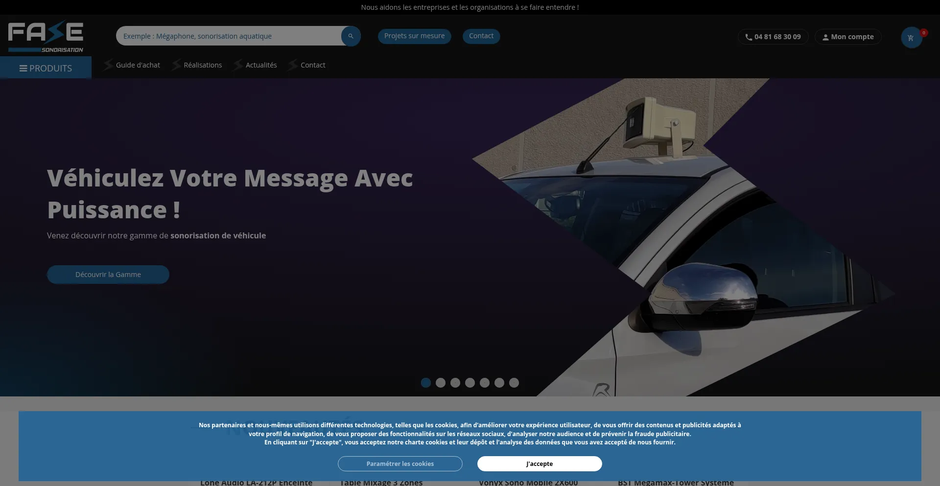 Megaphone-sonorisation-portable.com