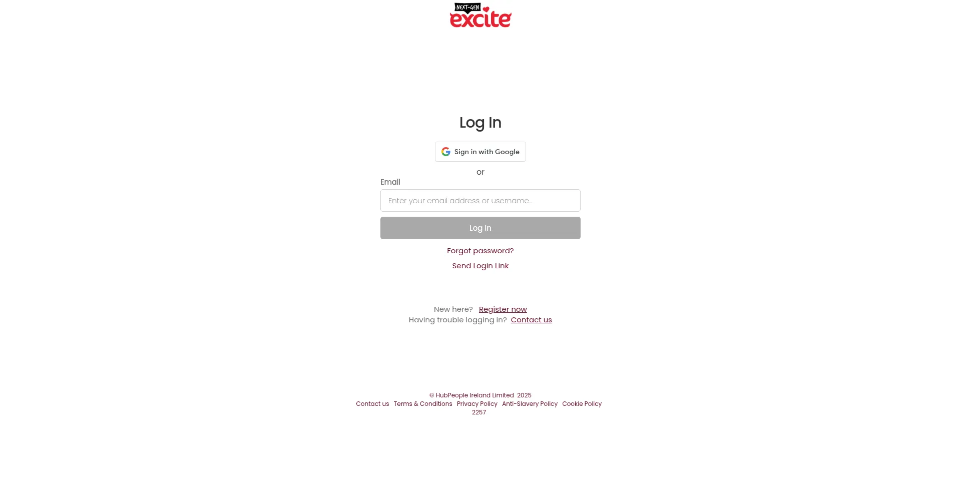 Website screenshot of Members.excite.dating