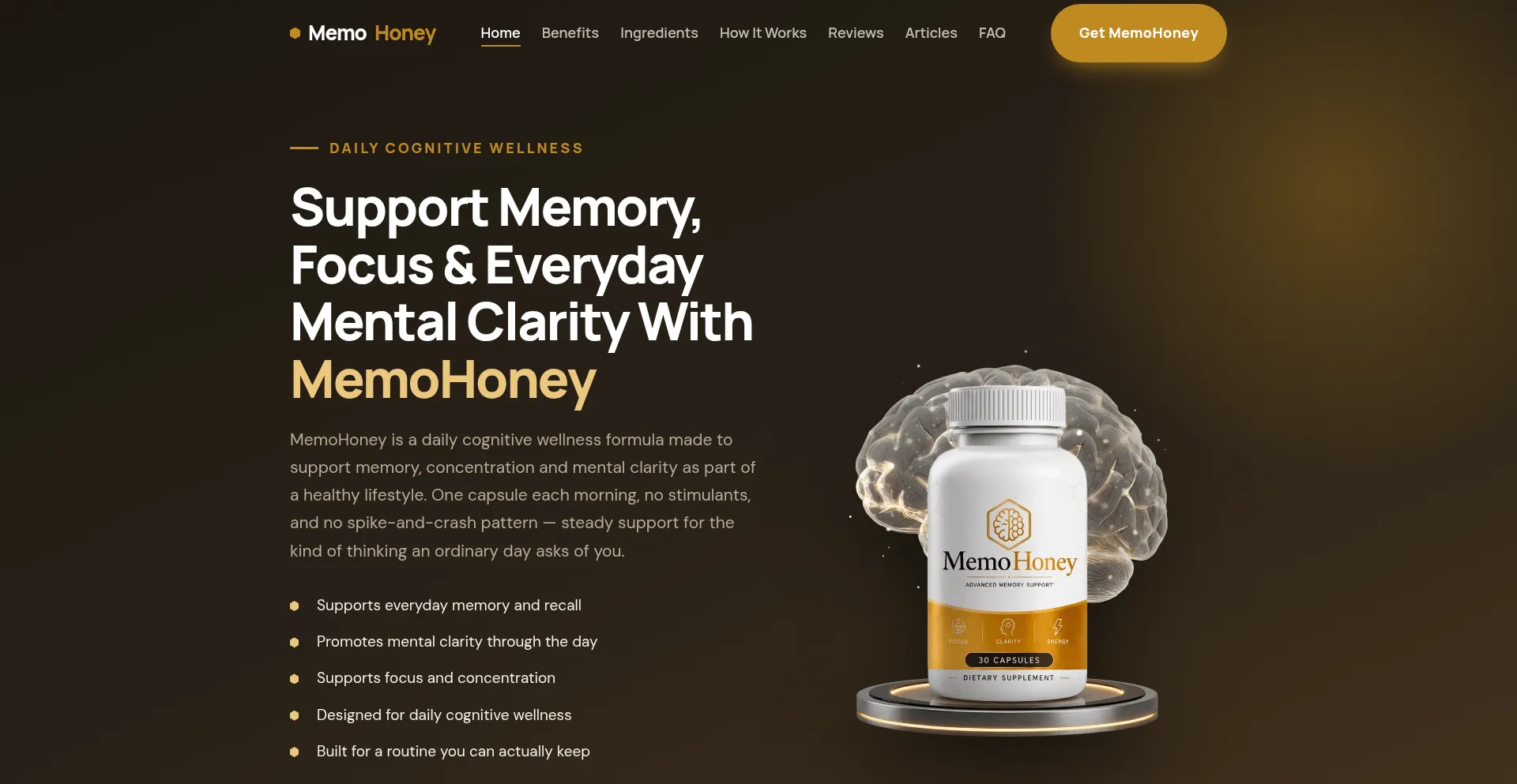 Memohoneymentalclarity.com