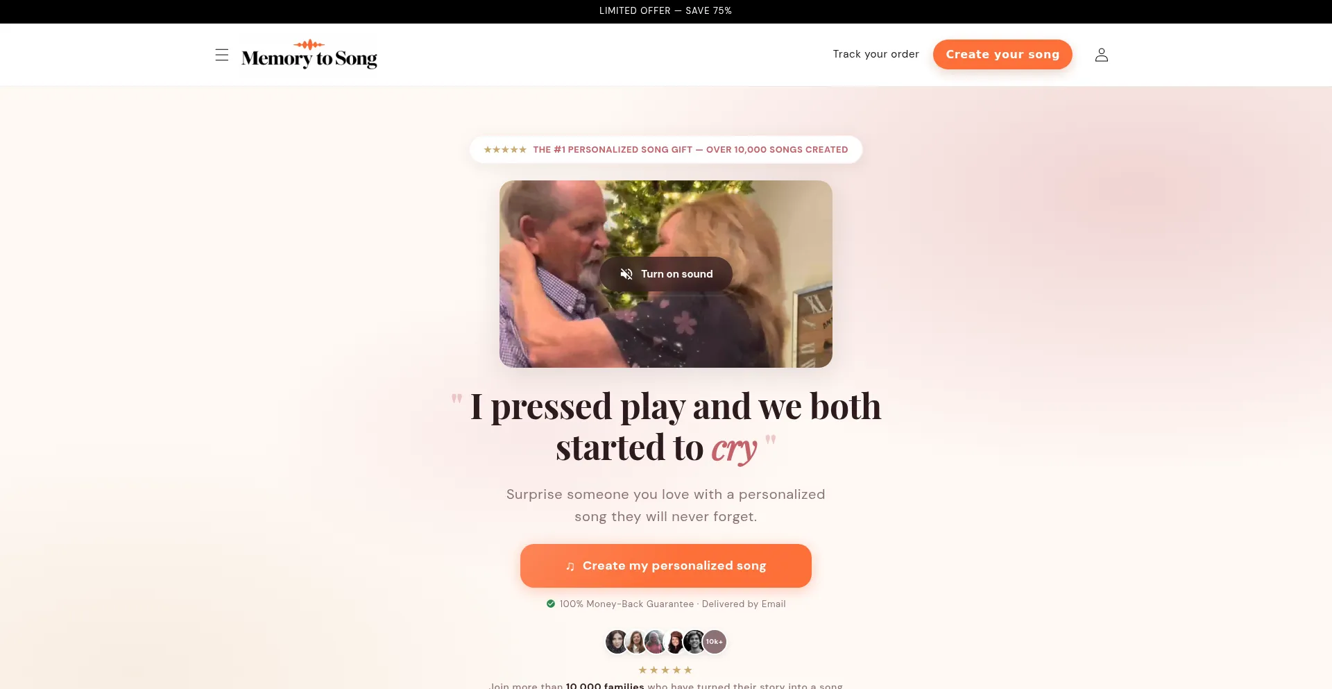 Memorytosong.com