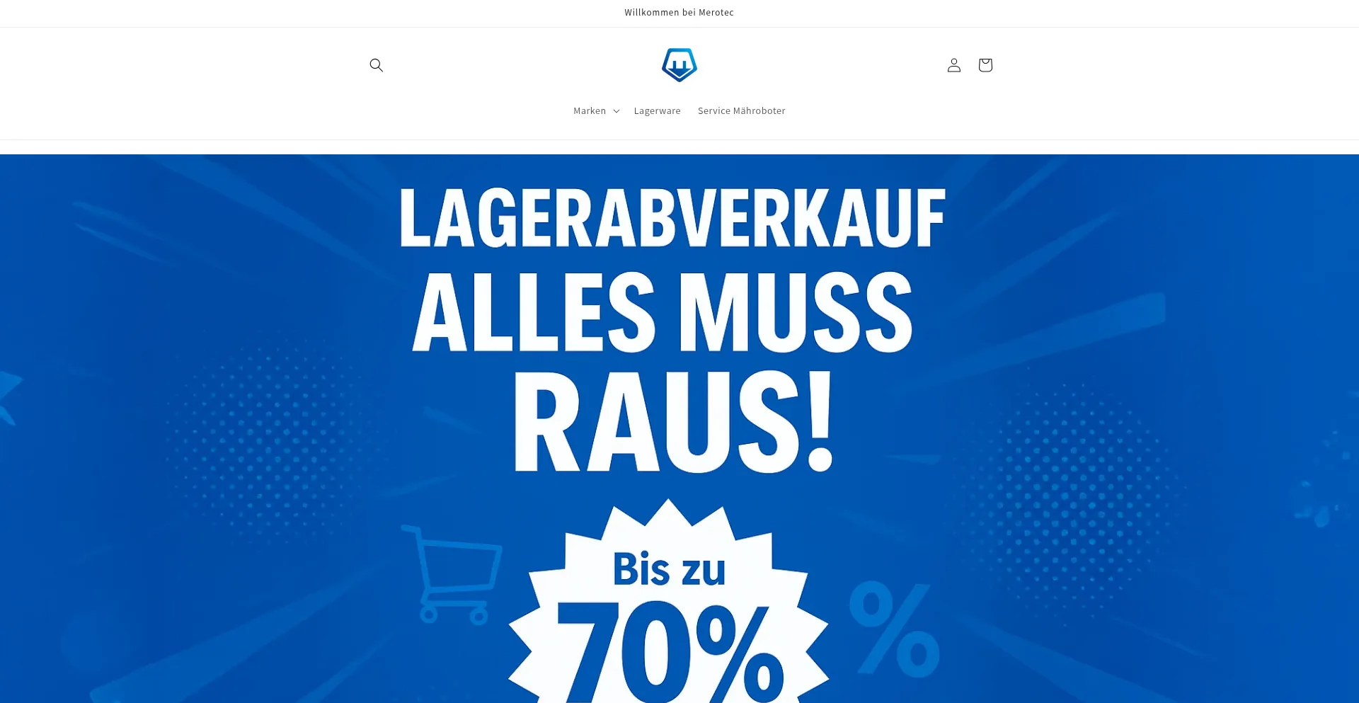 Merotec-shop.de Screenshot