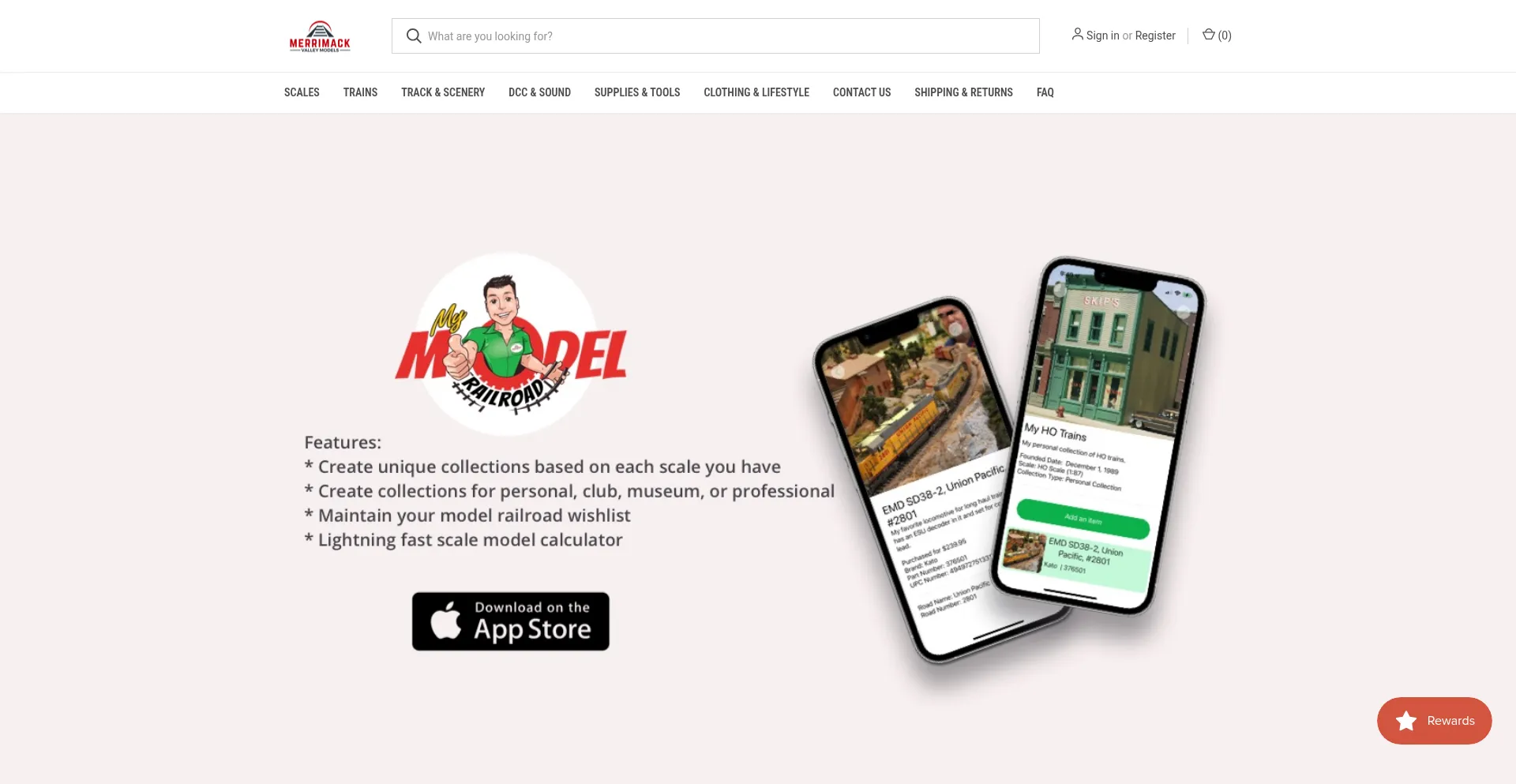 Merrimackvalleymodels.com Screenshot