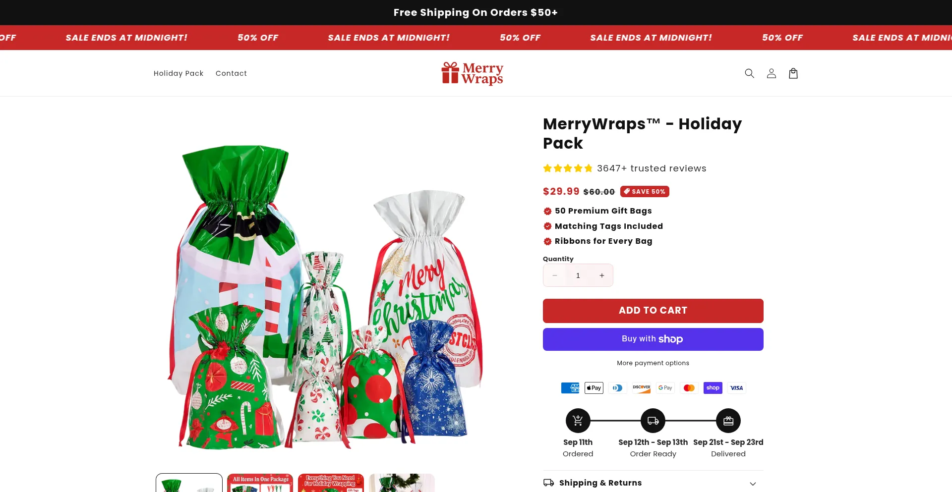 Is Merrywrapsco.com Safe?