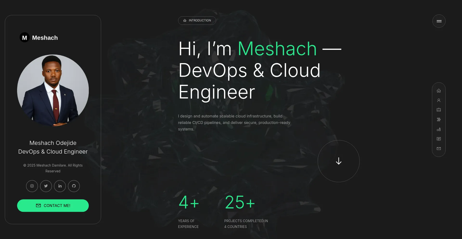 Meshachdamilare.dev