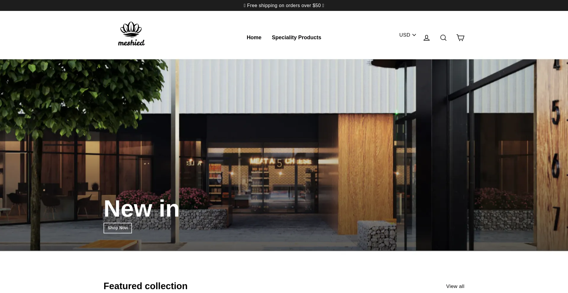 Meshied.com Screenshot