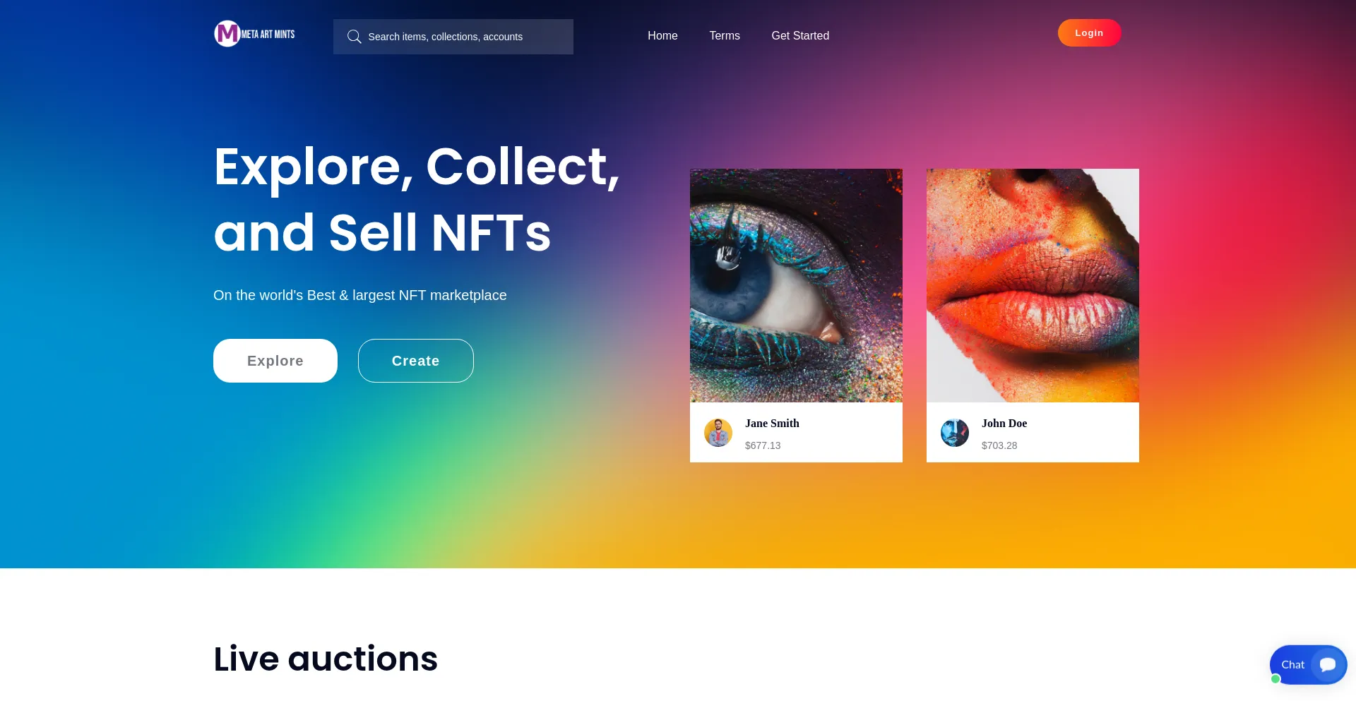 Metaartmints.com