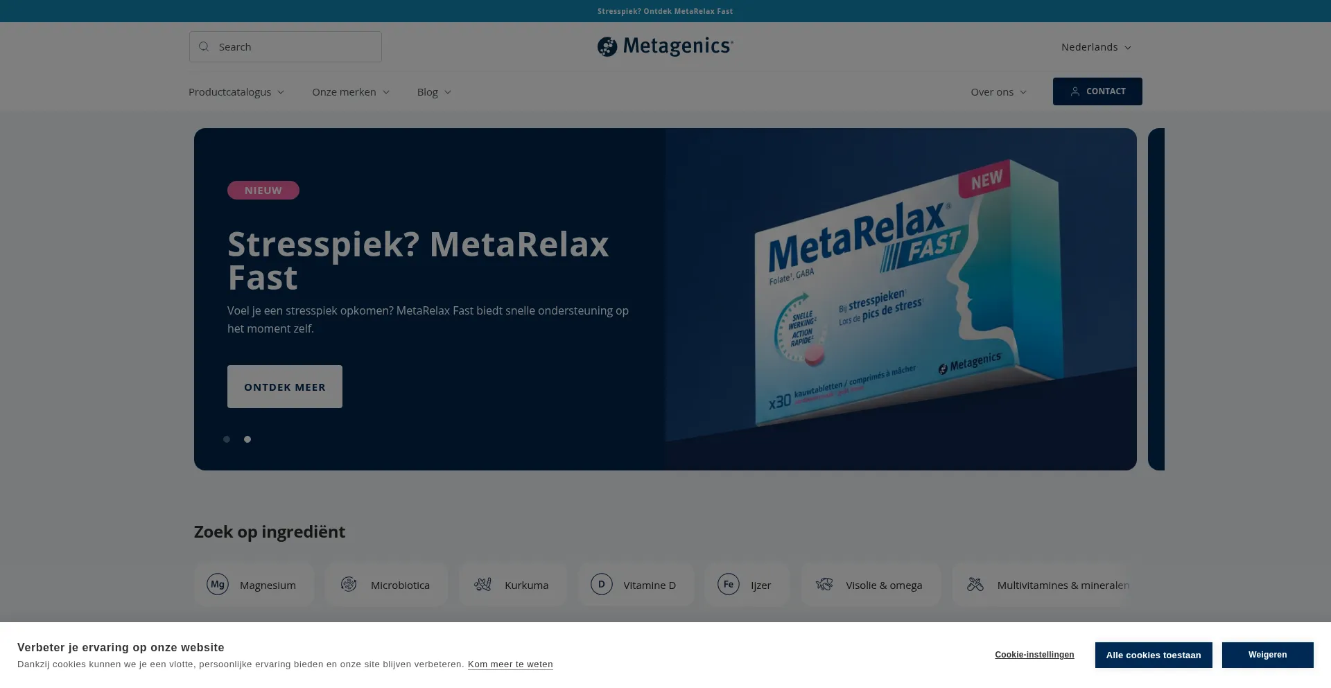 Metagenics.be