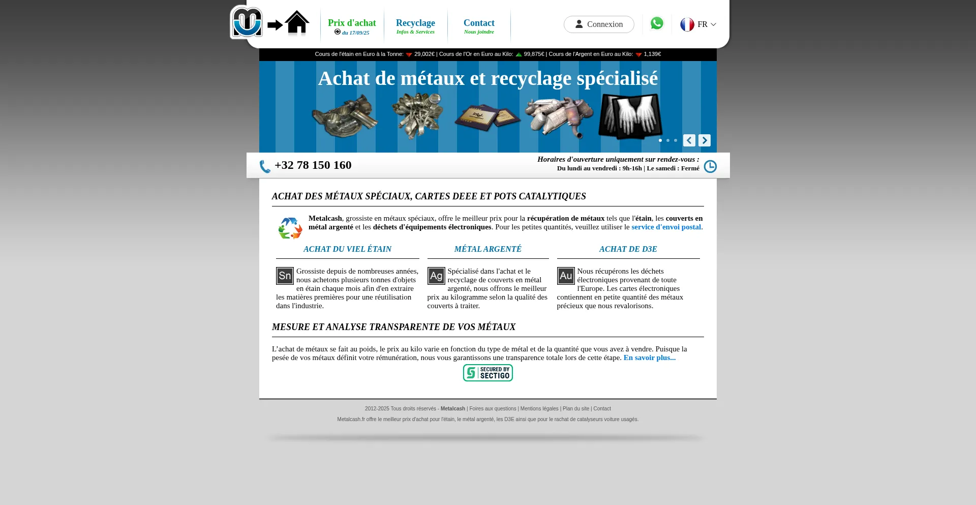 Is Metalcash.fr Safe?