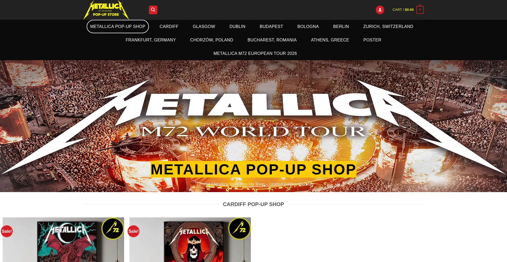 Metallicaofficialshop.com