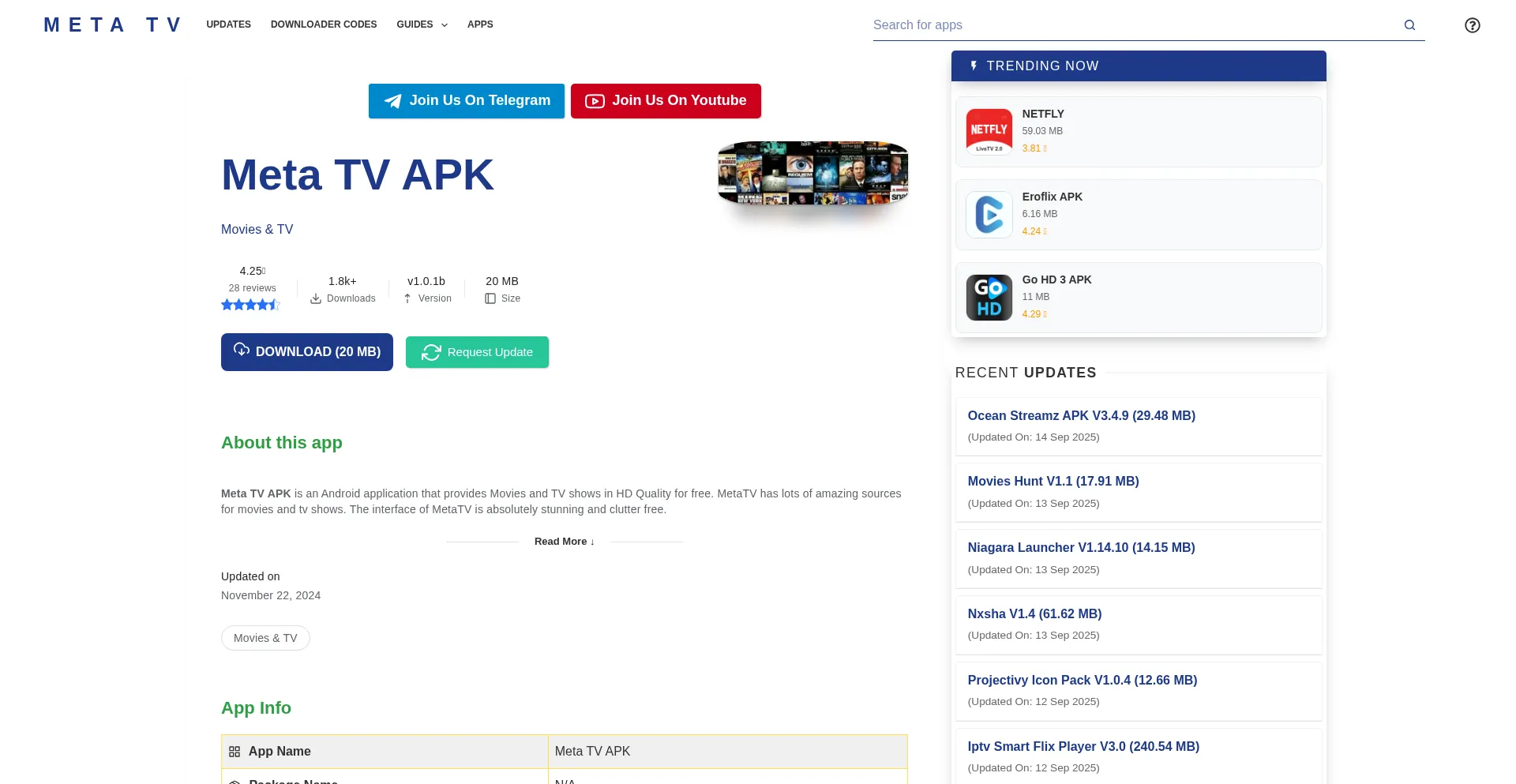 Is Metatvapk.com Safe?