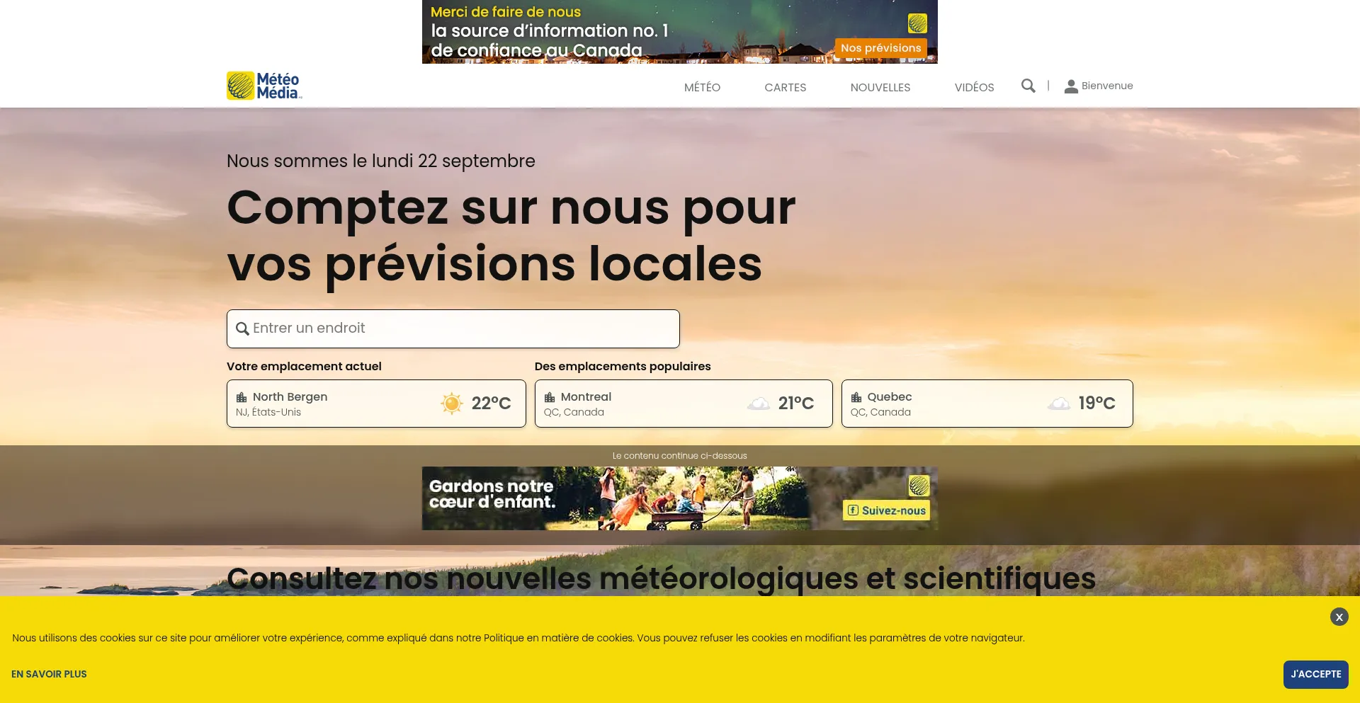 Meteomedia.com Screenshot