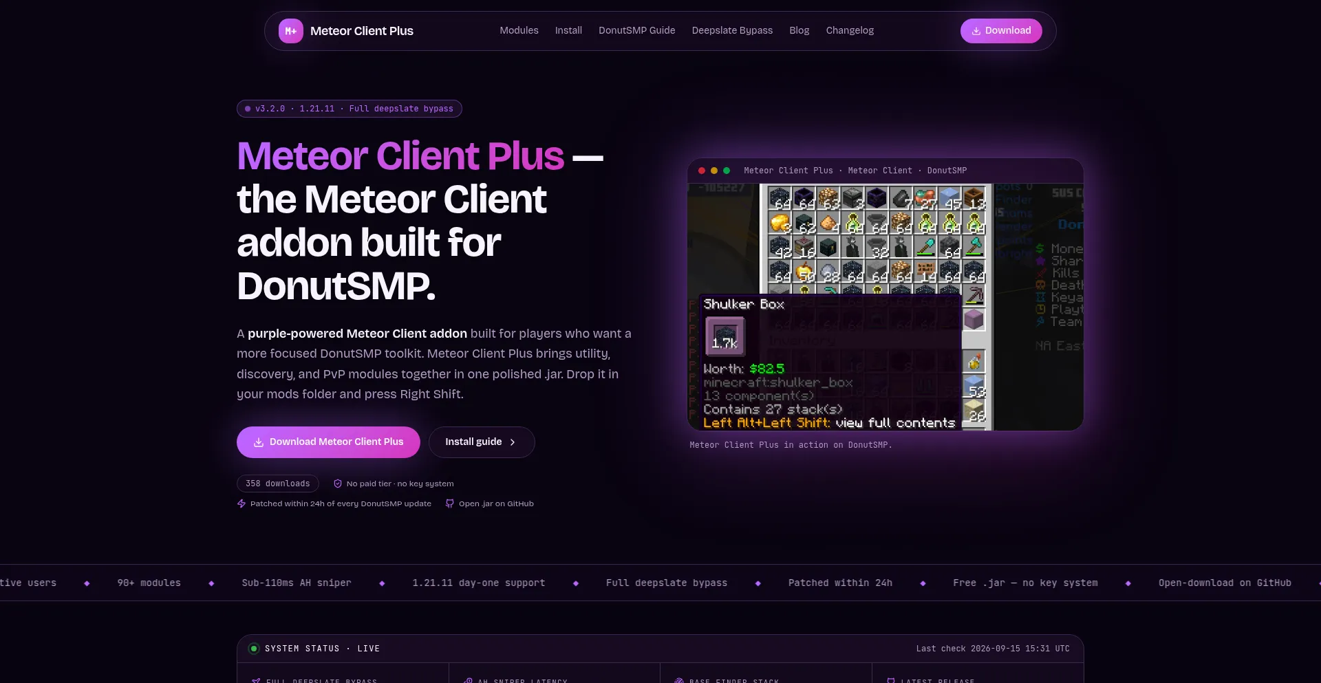 Meteorclientplus.com