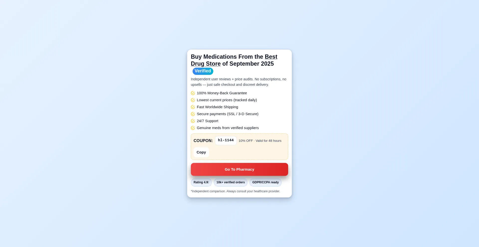 Is Mexicomedrx.com Safe?