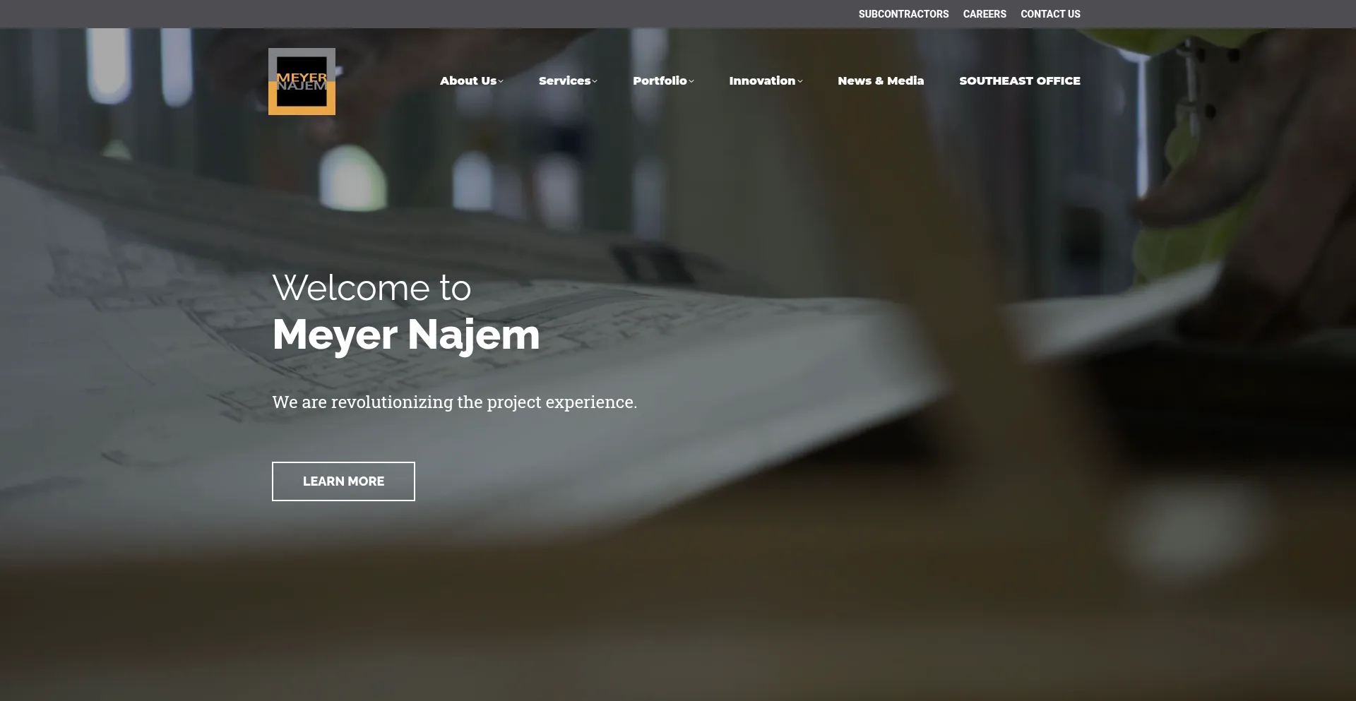Meyer-najem.com Screenshot