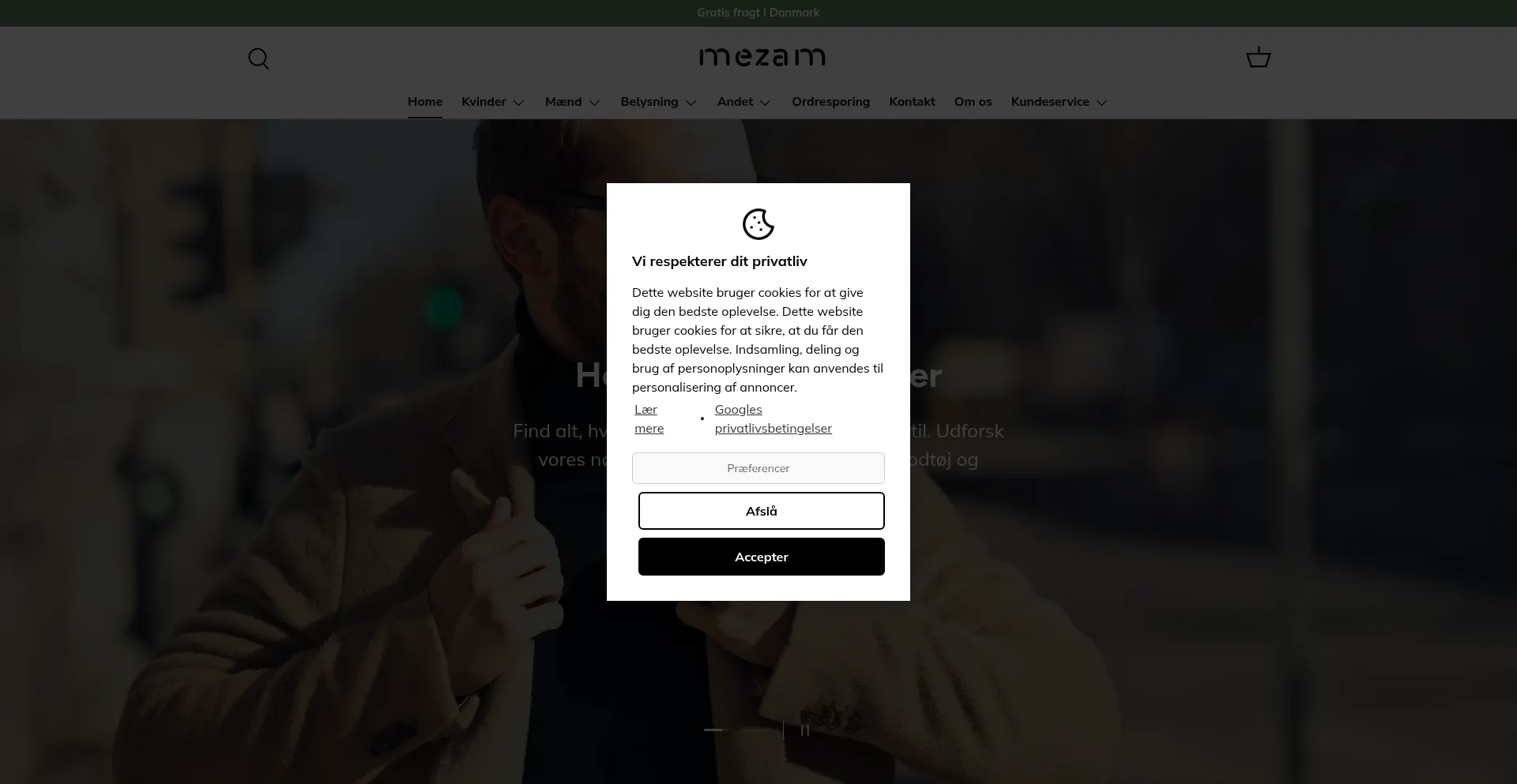 Mezam.dk Screenshot