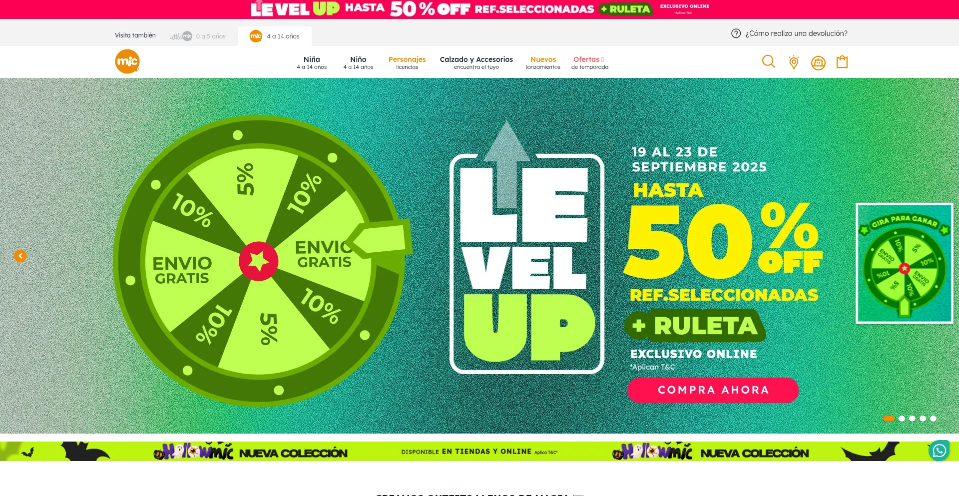Mic.com.co Screenshot