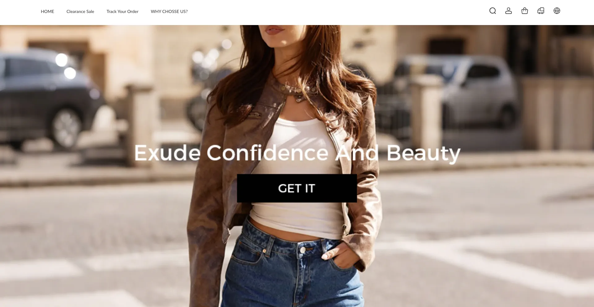 Website screenshot of Michaels-joanne.com